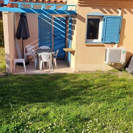 Maisonnette Bleu Celeste Argelès-sur-Mer Exterior foto